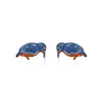 Kingfisher Cufflinks 3D Sterling Silver - Buy Premium Gold Tone | Jaipurio